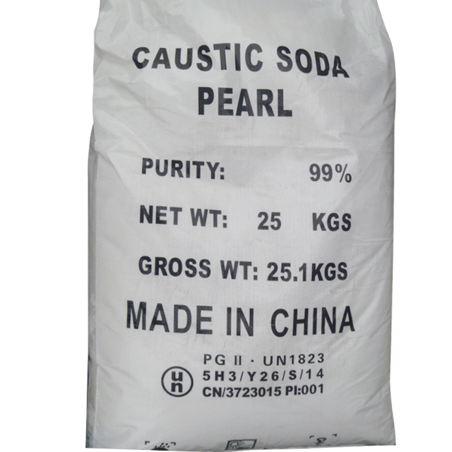 NAOH Higroskopisitas Caustic Soda Pearls untuk Pengolahan Air